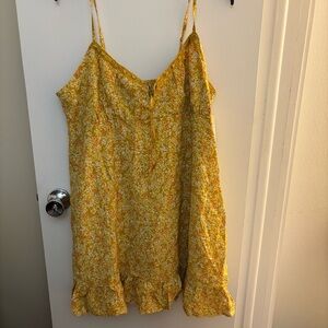 No boundaries floral Mini A Line Dress size XXL 20 Smock Cowboy Babydoll